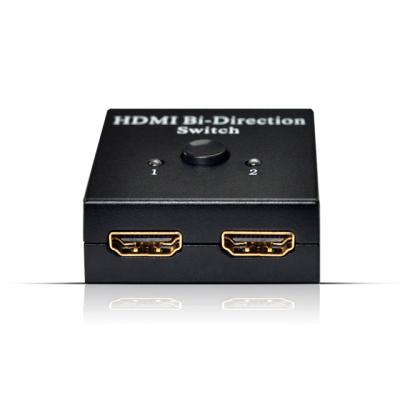 China Metal Factory HDMI Switchr 4K Bi-direction 2x1 / 1x2 WD Switch No External Power Supply AOEYOO for sale