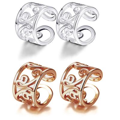 China FASHIONABLE 20Pcs/Set Clip On Ring Ear Piercing Jewelry Body Jewelry Snug Nose Clip Ear Cuff Body Jewelry Tragus Wrap Earring for sale