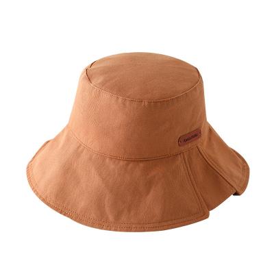 China Fashion\Wholesale Comfortable\Durable Women Summer Ladies Plain Beach Fashion Oversized Bucket Hat With Irregular Decoration for sale