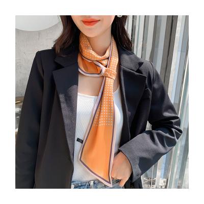 China 2022 wholesale designer print soft smooth feeling fashionable luxury scarf for women for sale