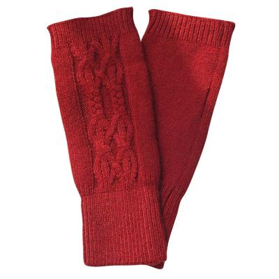 China Fashion\Comfortable Fashion\Durable Thermal Wool Fingerless Loves Winter Arm Warmers Fancy Knitted Mittens For Women for sale