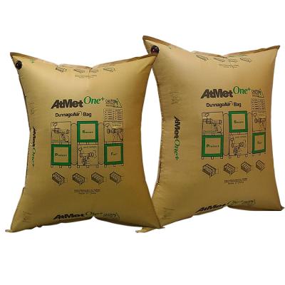 China Kraft Paper Kraft And PP Woven Air Dunnage Bags For Cargo Container Vacuum Fill for sale