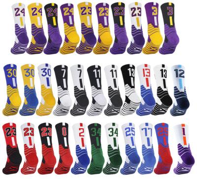 China Popular High Quality Professional Basketball Socks Men's CY Designer Crew Breathable Sports Socks for sale