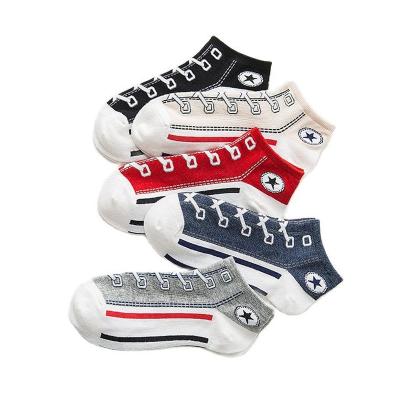 China CY QUICK DRY family collecting boys and girls fashion funny socks for home breathable combed cotton socks for sale