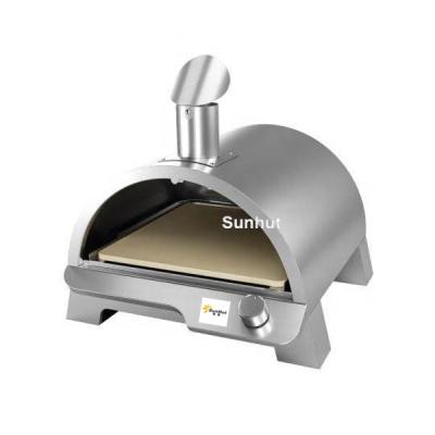 China 2021 New Model 12inch Outdoor Gas Stainless Steel Gas Outdoor Pizza Oven for sale