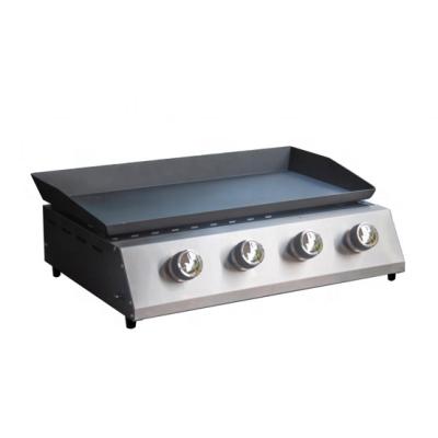 China Adjustable Height Outdoor Gas Barbecue Plancha Portable Gas Grill Plancha for sale