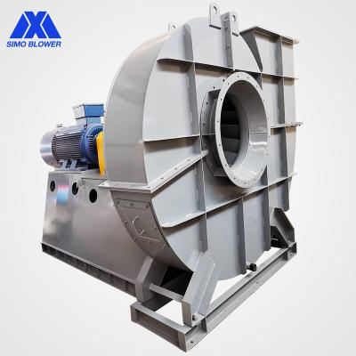 China High Efficiency Wheels Anti Abrasive Coal Mill Centrifugal Fan Fan 75kw Price for sale