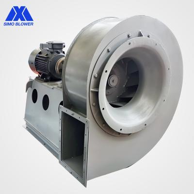 China High Performance 11kw Metal Impeller Fans 1200cfm Boiler Blower High Temperature Explosion Proof Industrial Fan for sale