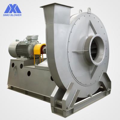 China High Efficiency Blower In Cement Stainless Steel Brick Kiln AC Motor Wearproof Blower for sale