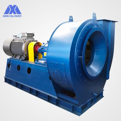 China High Performance 3000rpm Electric Motor Q345 Coupling Driven Duct Fans 380v for sale