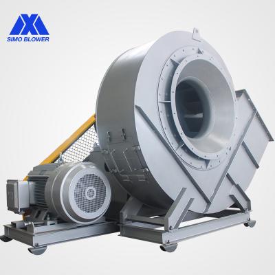 China Factory V-belt Driving High Volume Boiler Industrial Waste Dusty Gas Collecting Centrifugal Fan for sale