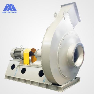 China Factory Boiler Secondary Air Blower Low Noise High Pressure Industrial Centrifugal Fan for sale