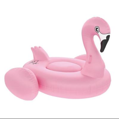 China Large Flamingo Foldable Inflatable Pool Floatie Floatie Ride On for sale