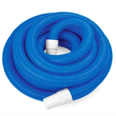 China Swimming Pool Cleaner Hose Spiral Coiled Vacuum Hose With Swivel Cuff for sale