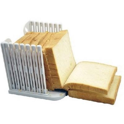 China Sustainable Home Use Toast Slicer Double Wires Cake Leveler Bread Slicing Device for sale