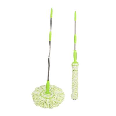 China Hot Selling Sustainable Cleaning Microfiber Twist Floor Mop for sale