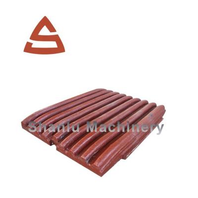 China energy & High Manganese Steel Mn13Cr2 / Mn18Cr2 Mining Jaw Crusher Plate for sale