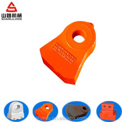 China Durable And Stable High Manganese Steel Hammer Crusher Head for sale