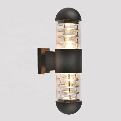 China Garden Park Square Yard Aluminum Tube Wall Lights Led 12W Thru Wall Lamp Fixture for sale