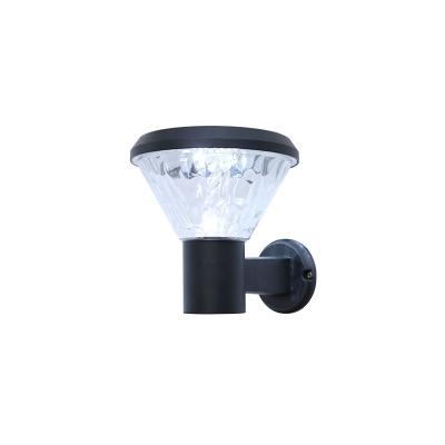 China Polycarbonate LED Solar Light Motion Sensor Floodlight Security Flood Lamp Outdoor Solar Yard Lamp For Stair Pathway Yard Fence for sale