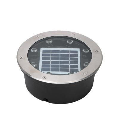 China Outdoor Solar Led Light 2w 4w 6w 8w 10w 12w Garden Ground Warm Inground Solar Panel Led Underground Light for sale