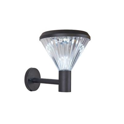 China Hot Sales Amazon LED Waterproof Polycarbonate Radio Motion Solar Panel Lamp Sensor Outdoor Powered Home Wall Light for sale