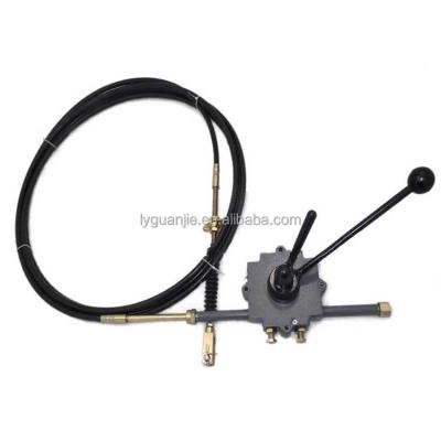 China Aluminum Alloy Sany Concrete Mixer Truck Remote Pump Control Lever Spare Parts for sale