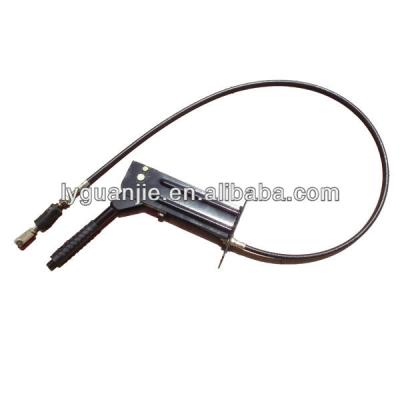 China underground minig loader hand brake control lever, universal brake cable car for sale