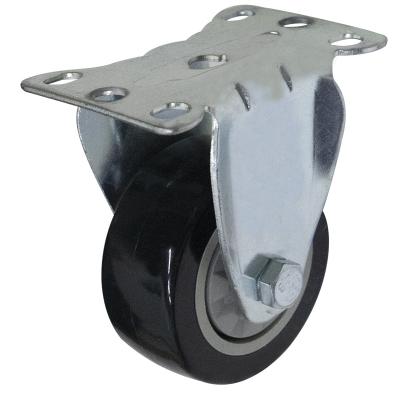 China Wholesale 3/4/5 Inch Heavy Duty Rigid Fixed Caster Rigid Fixed Wheels for sale