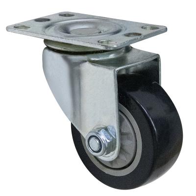 China Other Heavy Duty 3 Inch Swivelable Plate Top Casters Trolley Wheel For Car And Turnover Workbench for sale