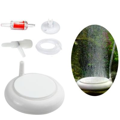 China Hydroponic Dissolved Stone Viable Nano Bubble Aquarium Oxygen Diffuser Aquarium Air Stone Disk for sale