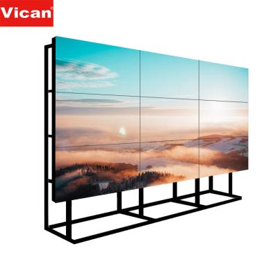 China 65 Inch Indoor Advertising Indoor Mount Screen Large Store With Video Wall Restaurant LCD Advertising Display for sale