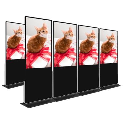 China Advertising Interactive Floor Standing Vertical Touch For Mailing Mall Digital Signage And Displays Advertising for sale