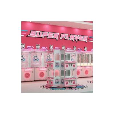 China Interactive Toys 2022 Shopping Mall Entertainment Clip Automatic Dolls Vending Doll Machine for sale