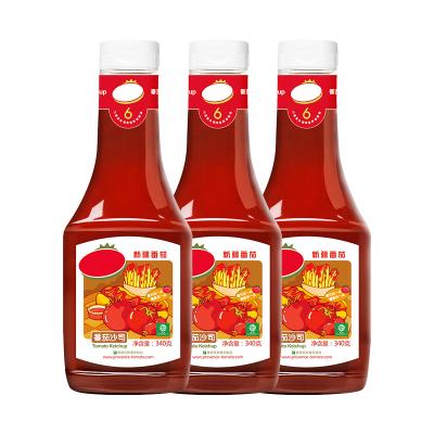 China Delicious Fat 3.3g Per 100g Tomato Ketchup Sauce With Energy 564 KJ Per 100 G for sale