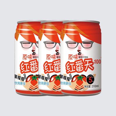 China Konservierter ungesalzter Tomatensaft 0 g Protein 6 mg Natrium pro 100 ml zu verkaufen