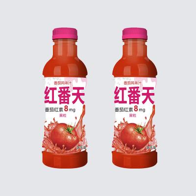 China Flaschen aus Kunststoff, ungesalzter Tomatensaft 100 ml 3% Nährstoff-Referenzwert zu verkaufen