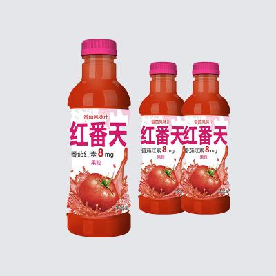 China 100 Natural Tomato Juice With Honey 9.2g Carbohydrates Per 100ml 0g Fat 6mg Sodium for sale