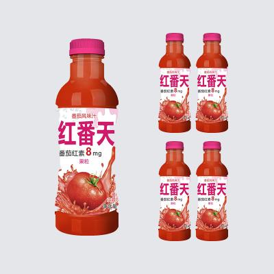 China Ungesalzter Tomatensaft Energie 2% Nährstoff Referenzwert 11,2 g Kohlenhydrate pro 100 ml zu verkaufen