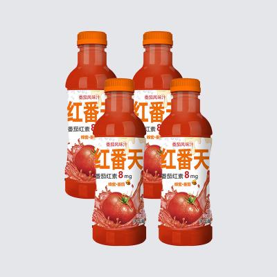 China 100 natürliche Tomatensaft mit Honig 9,2 g Kohlenhydrate pro 100 ml 0 g Fett 6 mg Natrium zu verkaufen