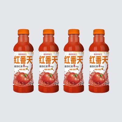 Cina Succo di pomodoro biologico con miele in bottiglia di plastica Succo di pomodoro più sano in vendita