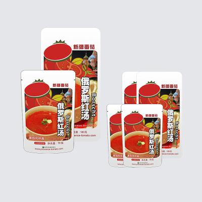 Chine 70 g de pâte de tomate sauce de pizza pâte de tomate biologique sodium 2975 mg / 100 g à vendre