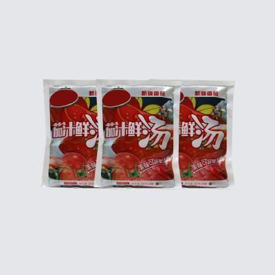 China 4.1g Fettgepackte Tomatenpuree 180g Tomatenketchup Kleine Tasche zu verkaufen