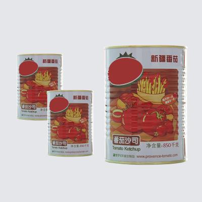 China Tomatenpaste Pasta Flaschen Tomatensoße 850g Tomatenpuree in Dosen zu verkaufen