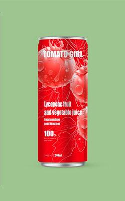 China Energy Boosting Low Carb Tomato Juice 330ml aluminum cans with Essential Nutrients for sale