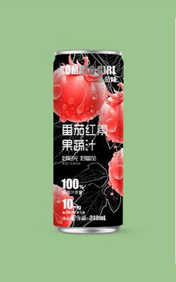 China Energy Tomato Juice / Tomato Stir Juice 330ml aluminum cans with 12.4g Carbs Low Sodium and Nutrient Packed Flavor for sale