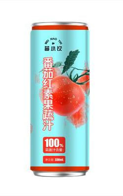 China Nährstoffreiche Tomatensaft 330 ml Aluminium Dosen mit 12,4 g Kohlenhydrate Energierend und Natrium Licht 220 KJ pro 100 ml zu verkaufen