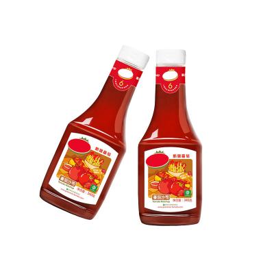 China Restaurants Tomato Ketchup Sauce 5.3g Protein 7% NRV Energy 564 KJ Energy Per 100g for sale