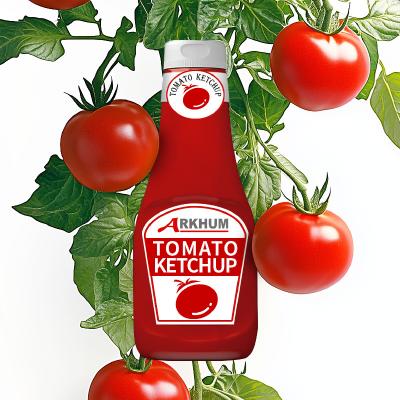 China Grasa 3.3g por 100g Tomate salsa de ketchup elevar platos Energía 564 Kj por 100g en venta