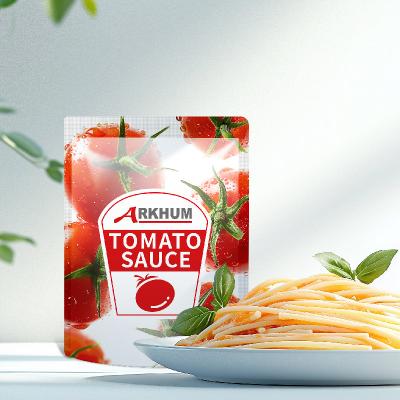 Chine 7% de nutriments Sauce au ketchup de tomate Sauce à la pâte de tomate simple à vendre